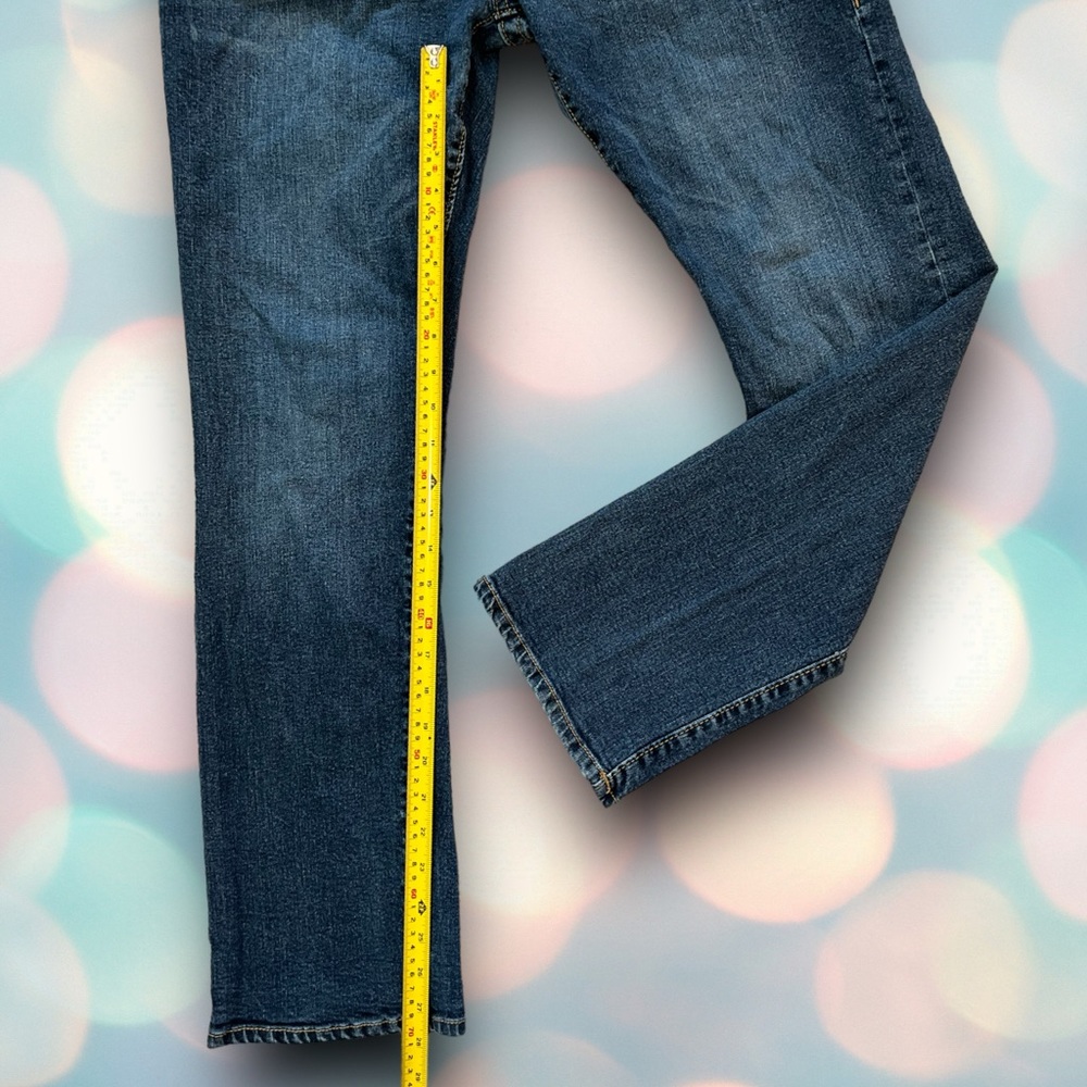 True Religion Men’s Ricky Relaxed Straight Denim Jeans Size 34” - Picture 4 of 6